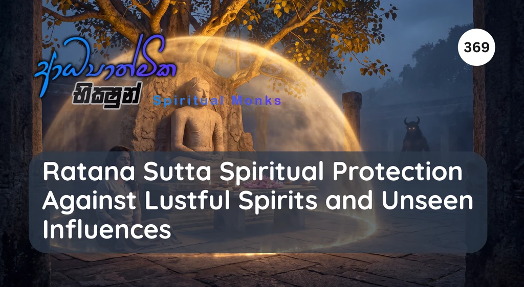 Ratana Sutta Spiritual Protection Against Lustful Spirits and Unseen Influences